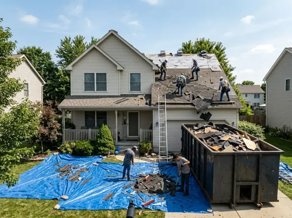 roof-replacement-debris-remova-004 — frequently asked questions, Cheapest Dumpster Rentals in Rowlett, TX
